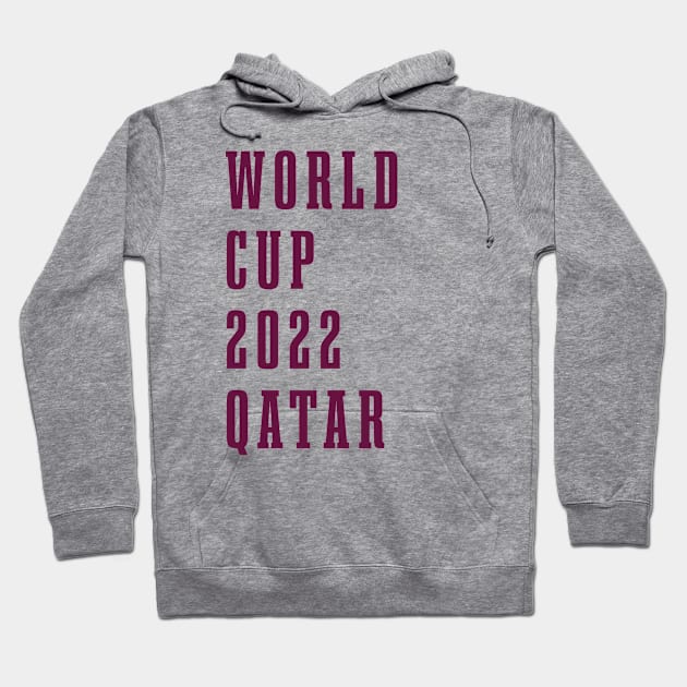 World cup 2022-Qatar Hoodie by Vauz-Shop